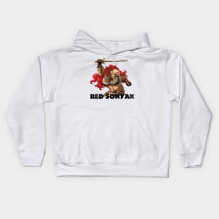 Red Sonyak 2 Kids Hoodie